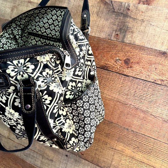 NWOT Fossil Women’s XL Floral Utility/Travel Tote Bag - Picture 7 of 13